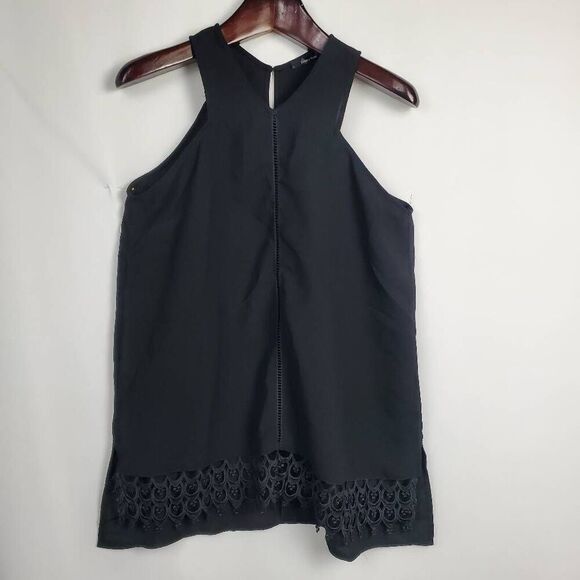 Doe & Rae Large Black Blouse - Picture 1 of 7